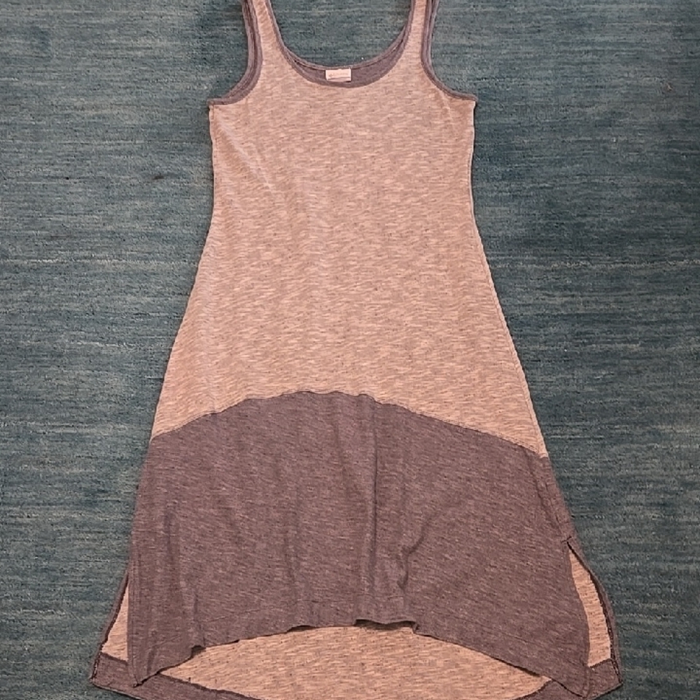 Columbia Two-Tone High Low Dress